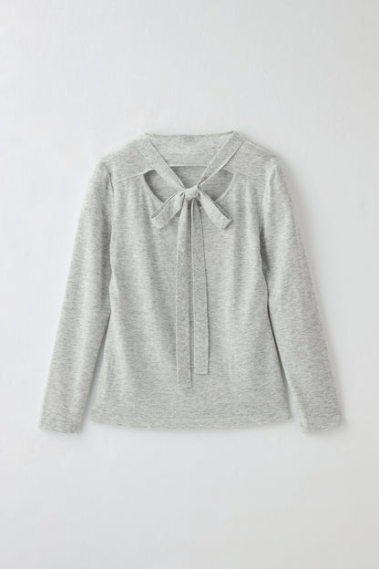 Secret ribbon knit（Gray）