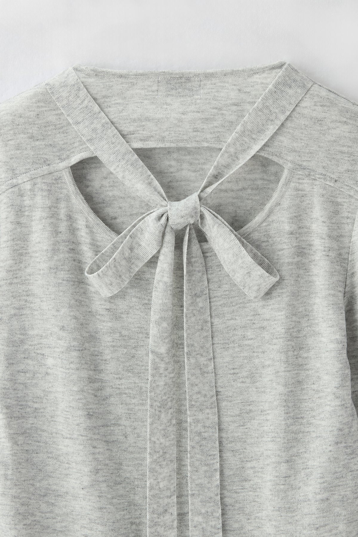 Secret ribbon knit（Gray）