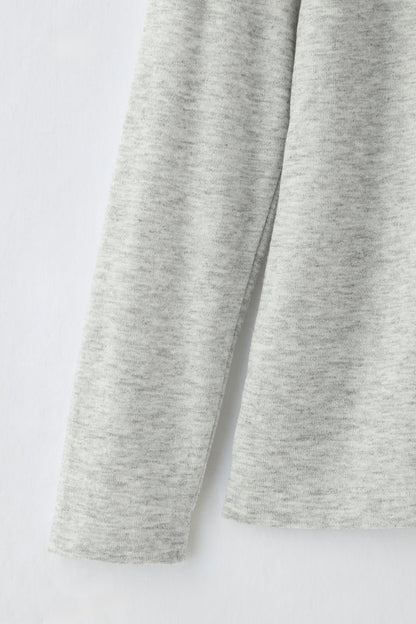 Secret ribbon knit（Gray）