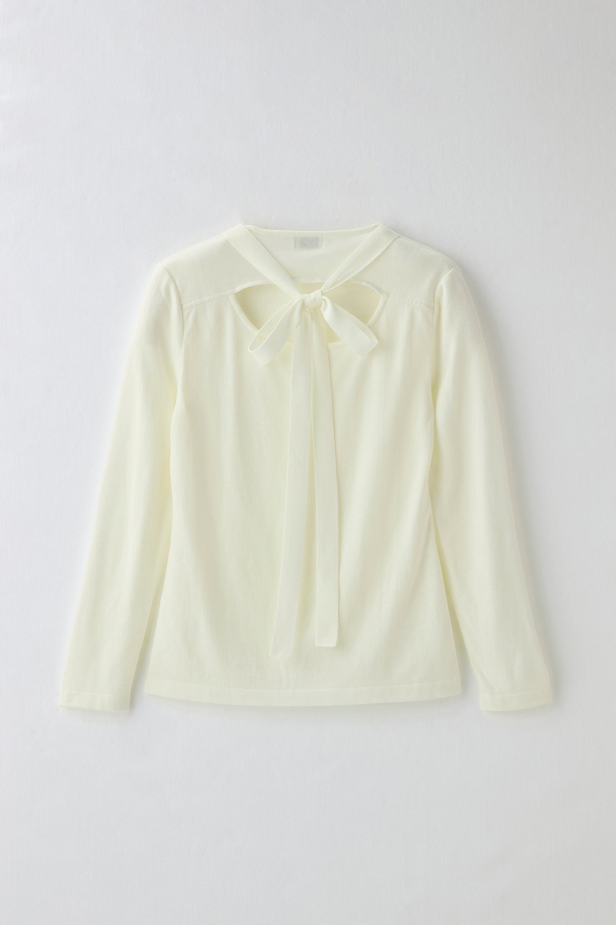 Secret ribbon knit（Ivory）