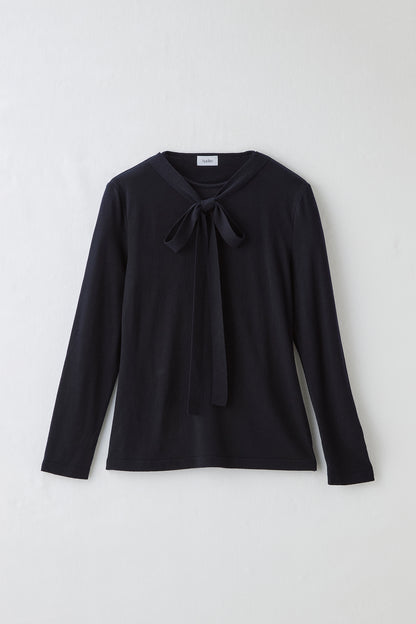 Secret ribbon knit（Navy）