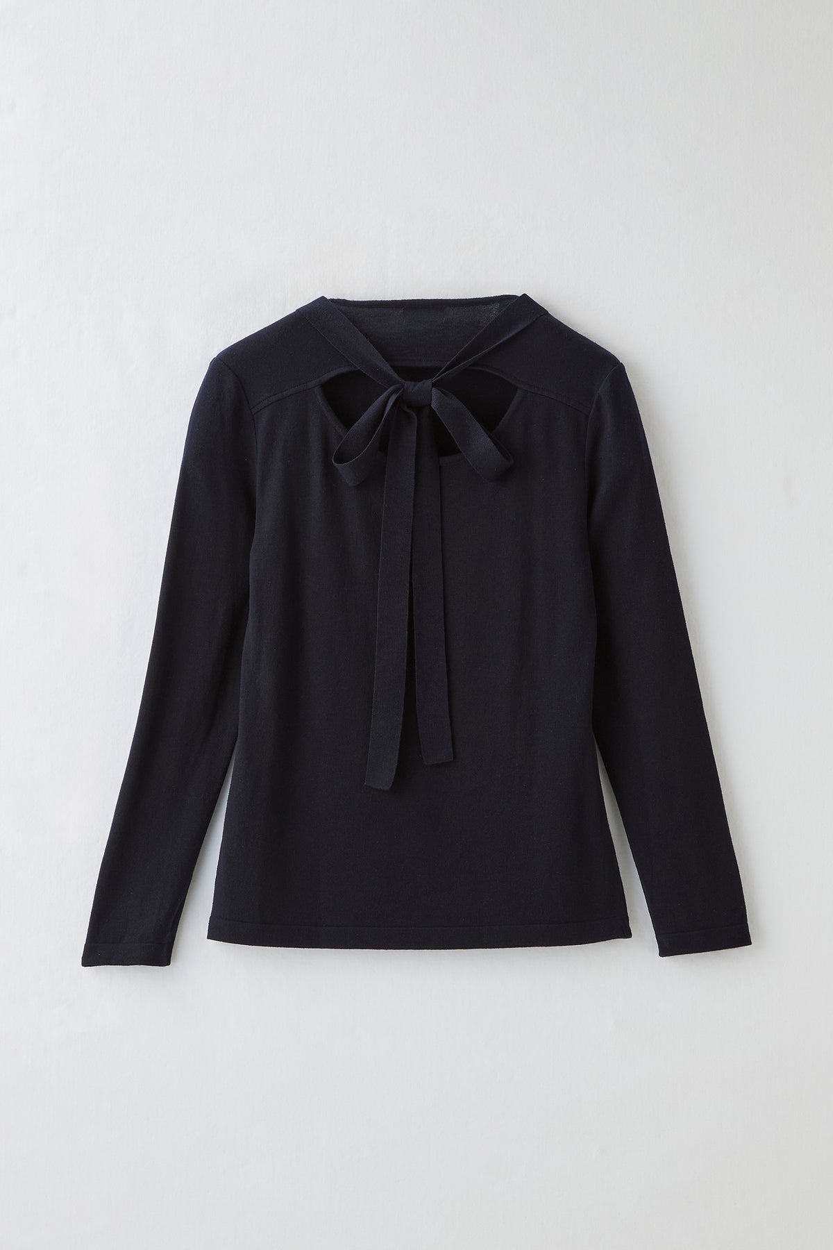 Secret ribbon knit（Navy）