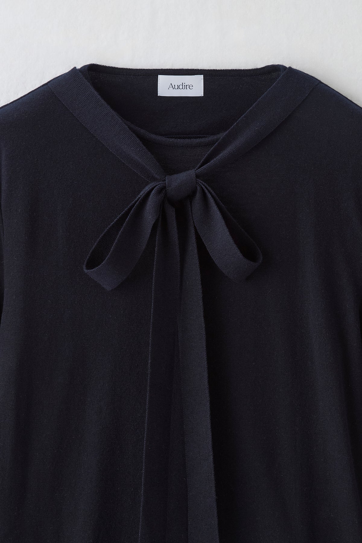 Secret ribbon knit（Navy）