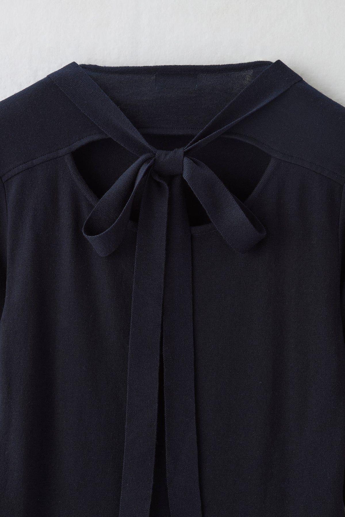 Secret ribbon knit（Navy）