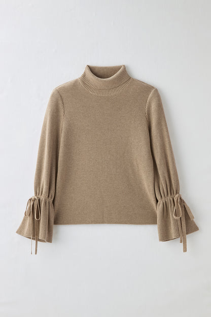 Bell sleeve knit（Oatmeal）