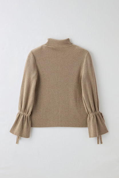 Bell sleeve knit（Oatmeal）