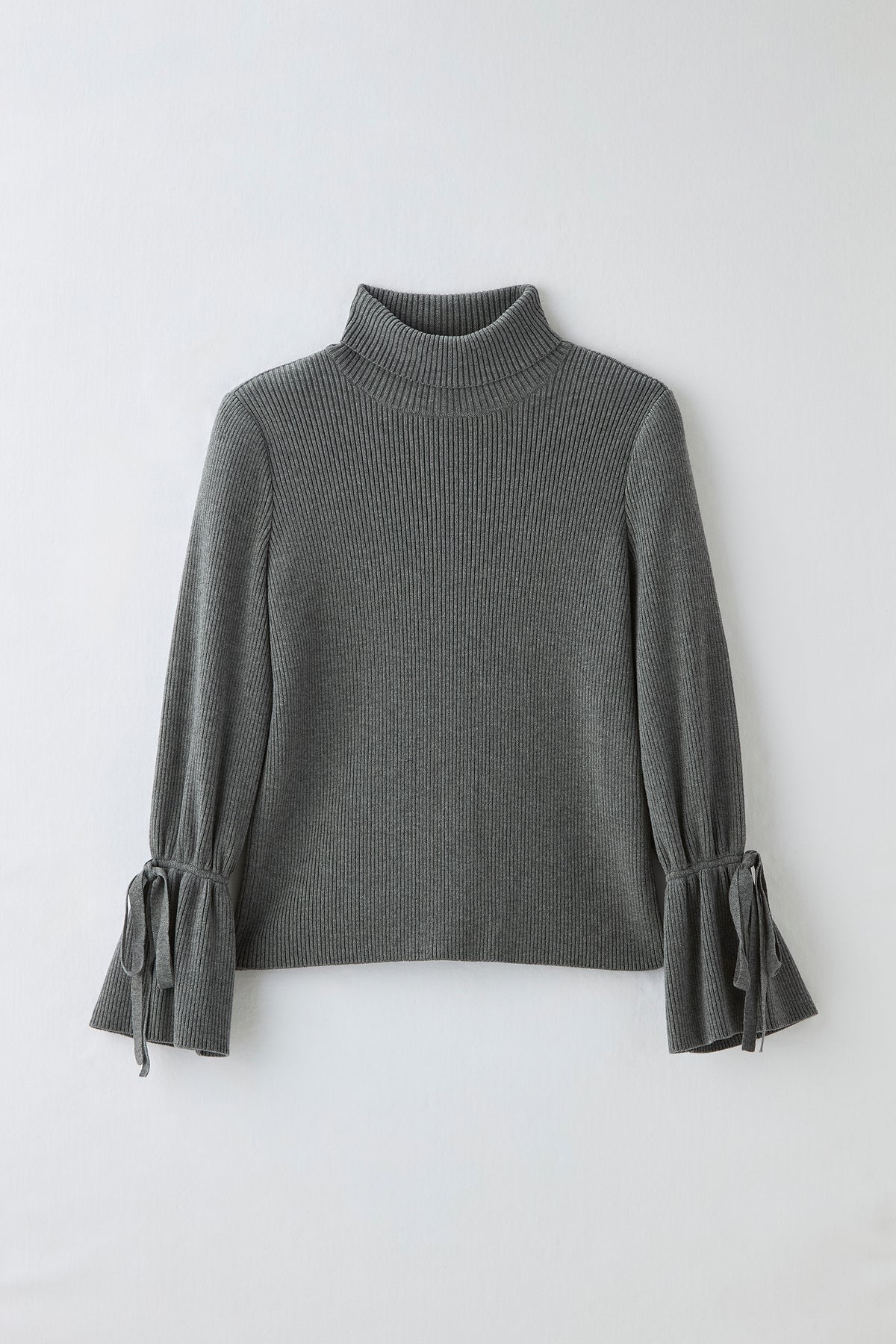 Bell sleeve knit（Gray）