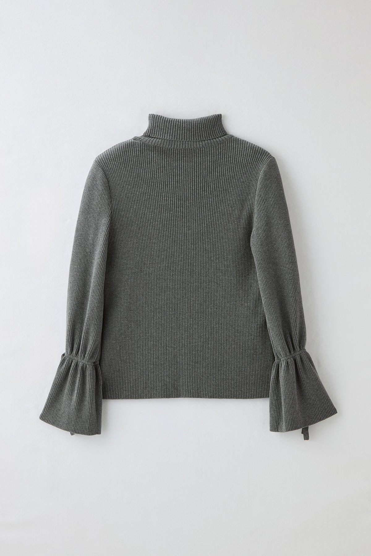 Bell sleeve knit（Gray）