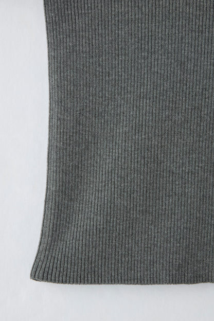Bell sleeve knit（Gray）