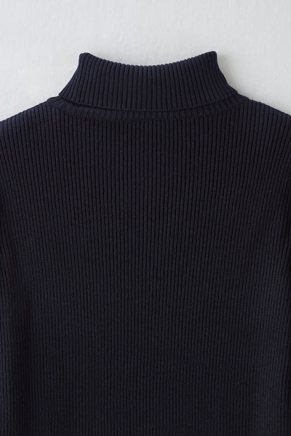 Bell sleeve knit（Navy）