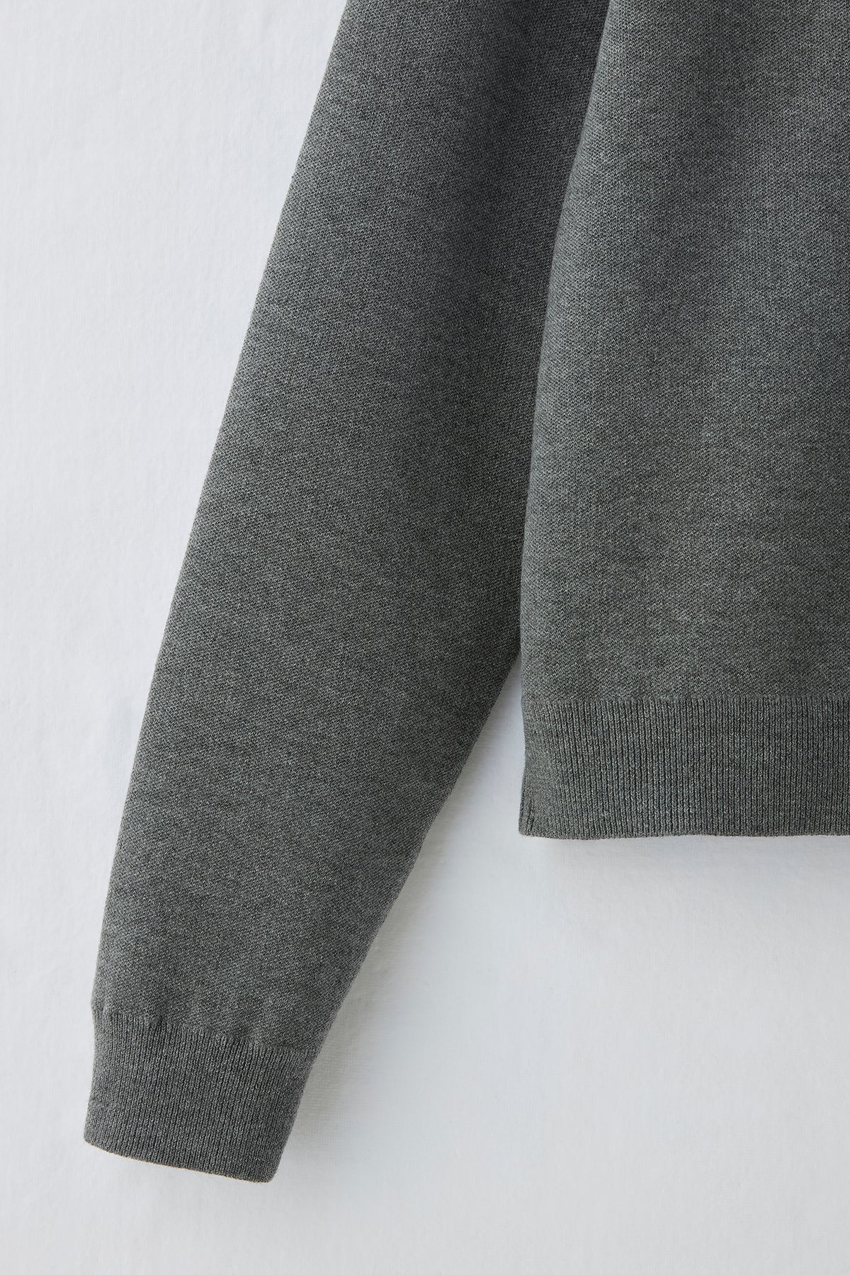 Double knit cardiket（Gray）