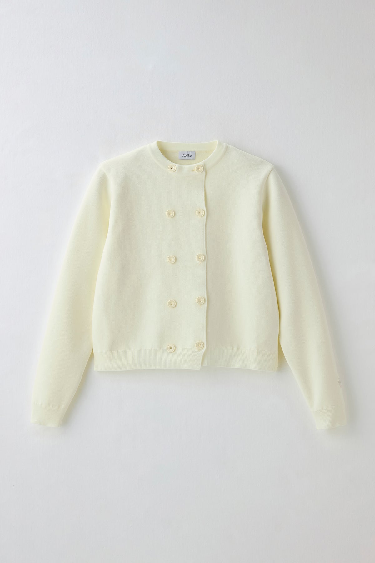 Double knit cardiket（Ivory）