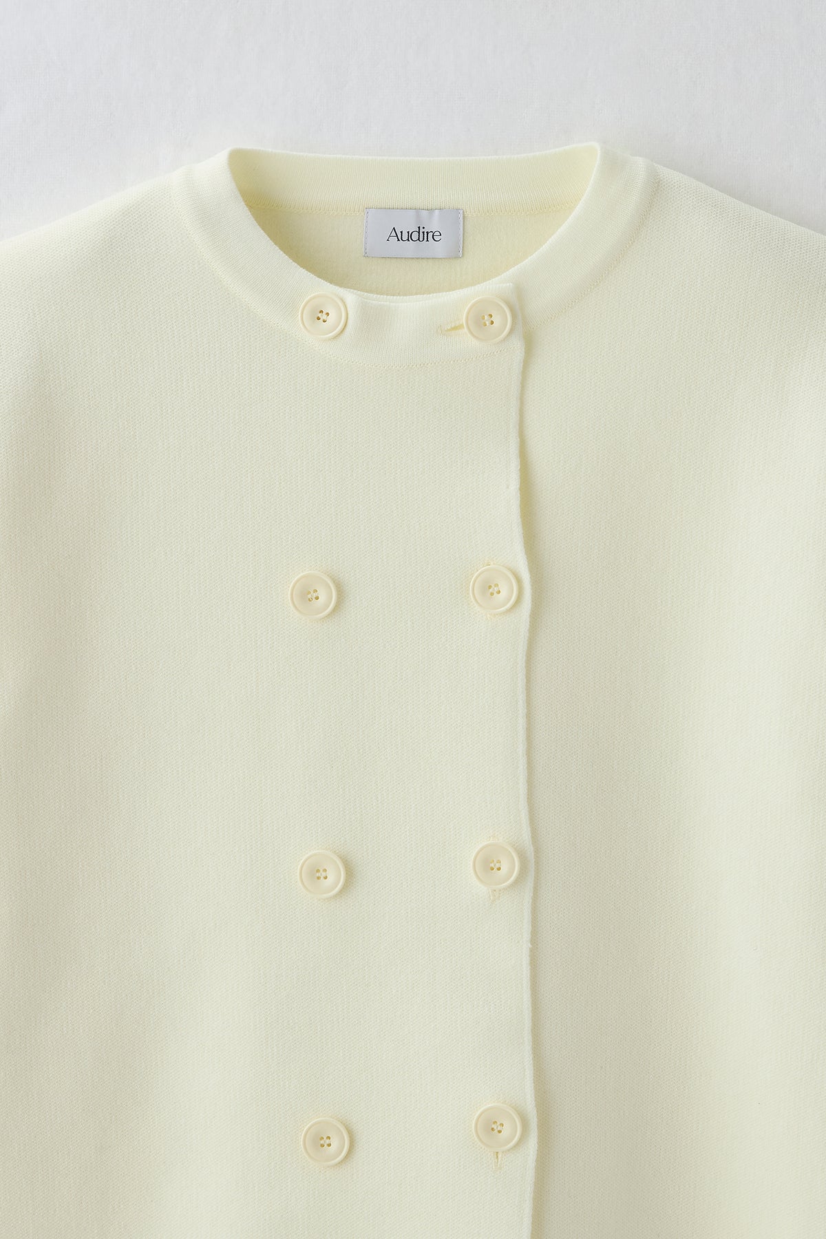 Double knit cardiket（Ivory）