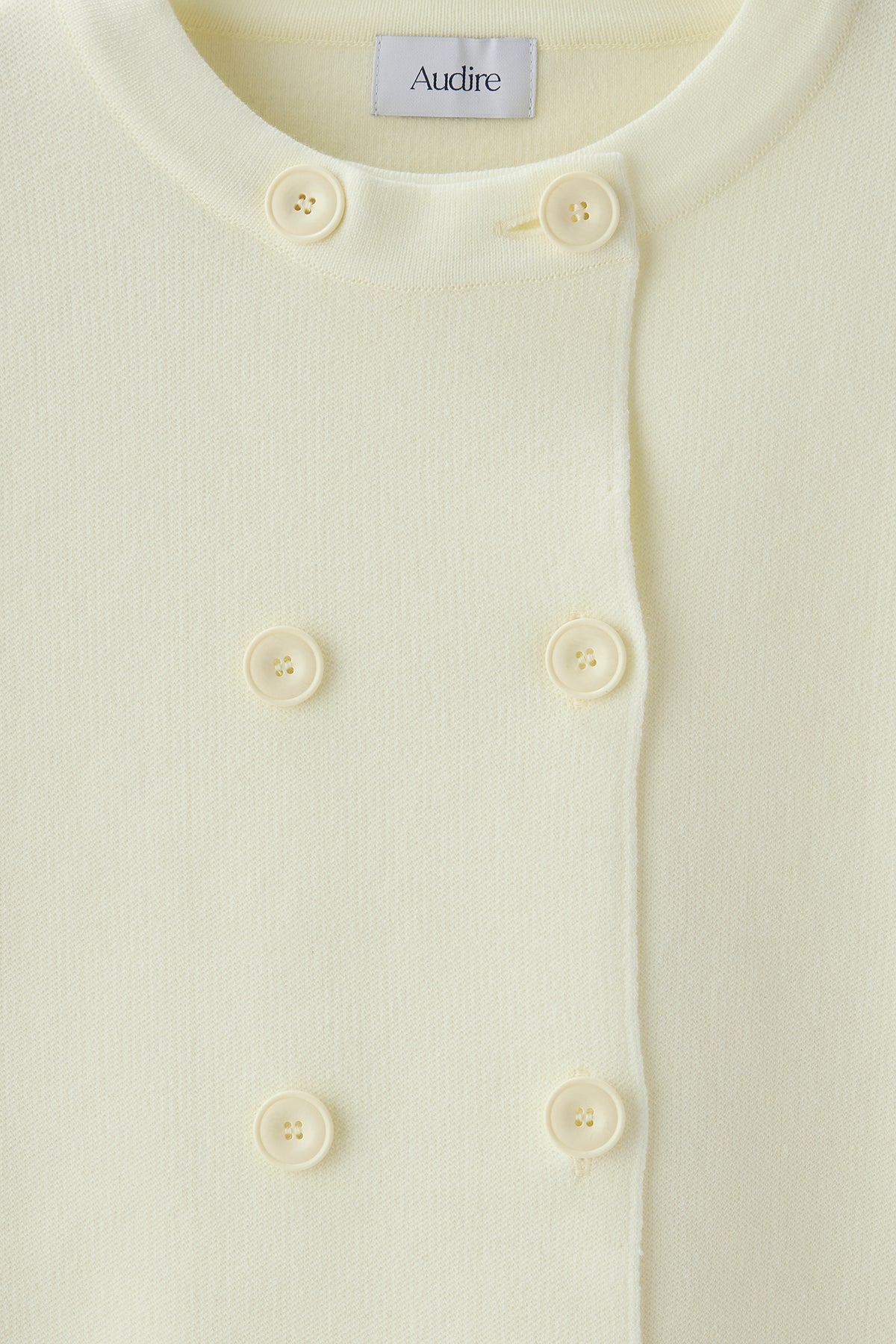 Double knit cardiket（Ivory）