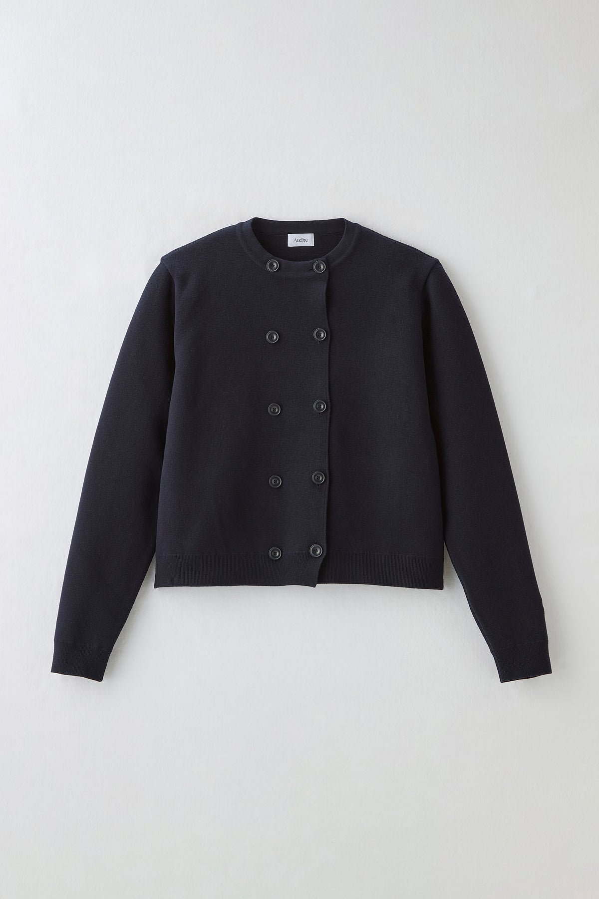 Double knit cardiket（Navy）