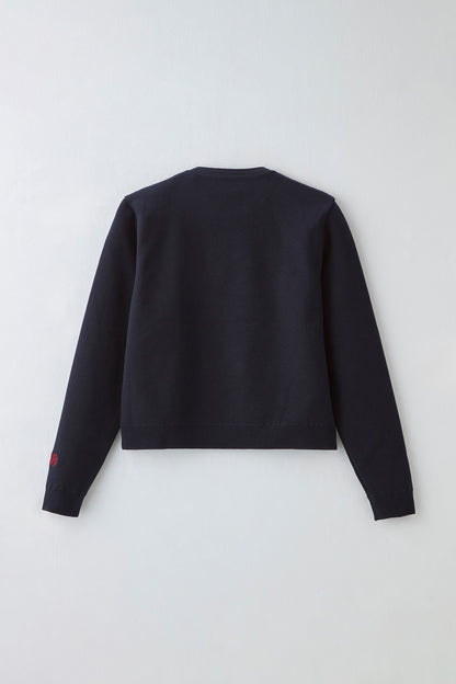 Double knit cardiket（Navy）