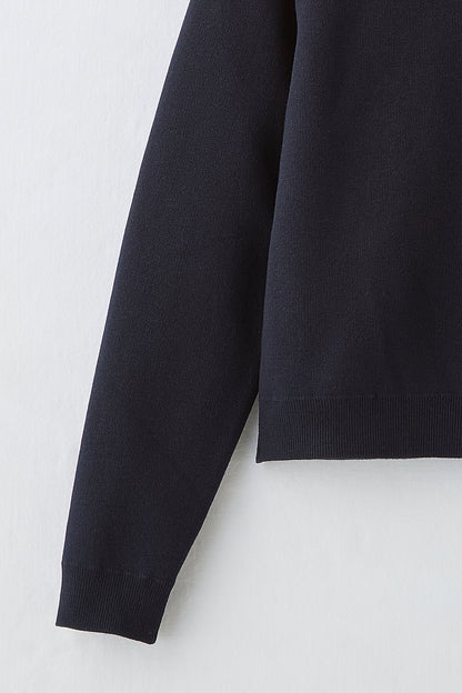 Double knit cardiket（Navy）