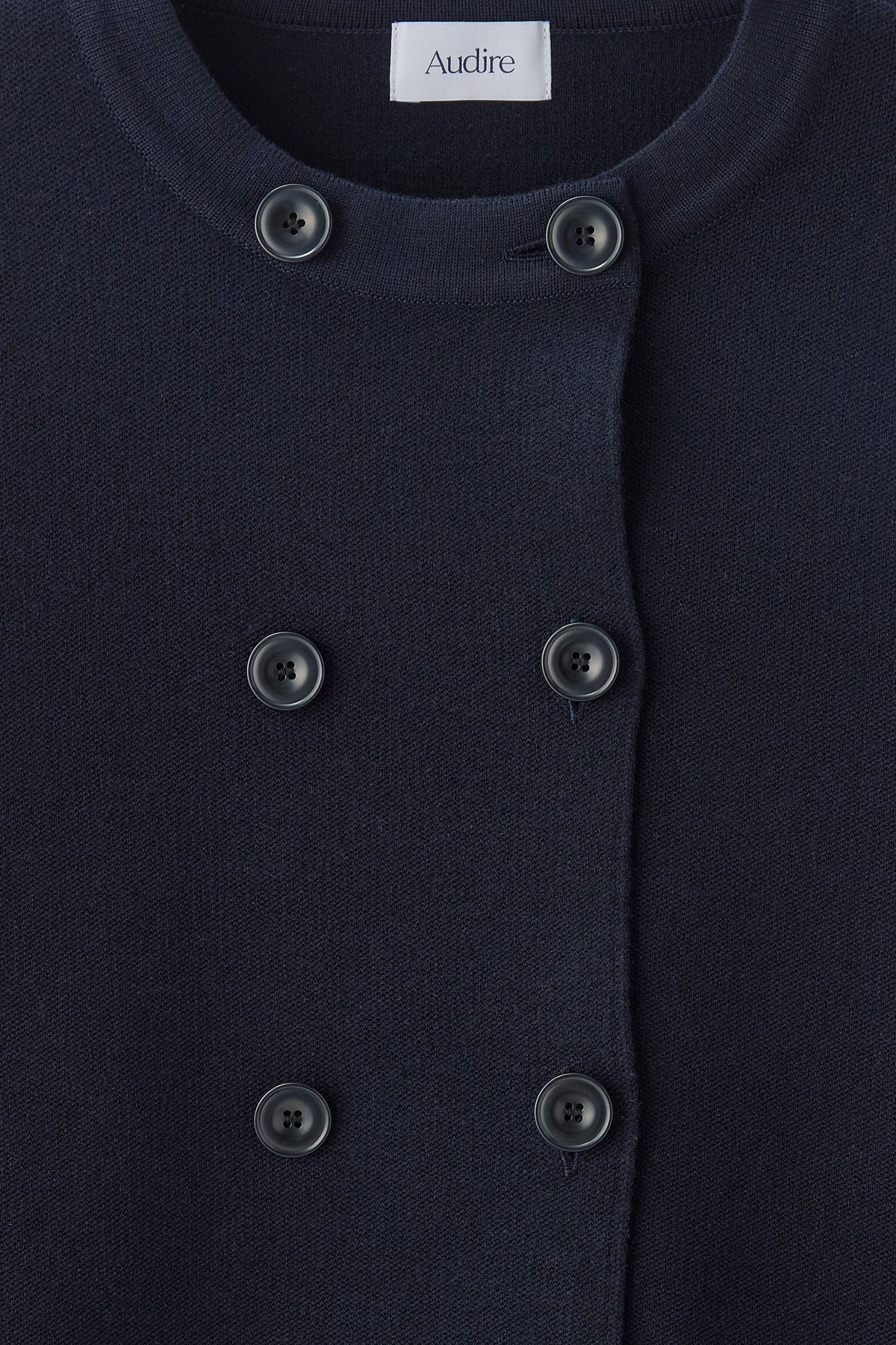Double knit cardiket（Navy）