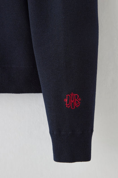 Double knit cardiket（Navy）