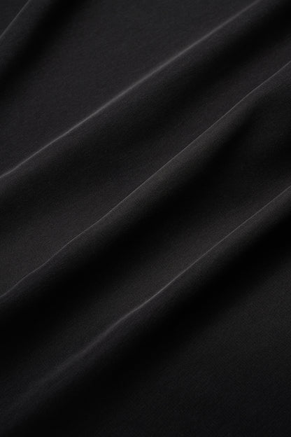 Cascade gather tops（Black）