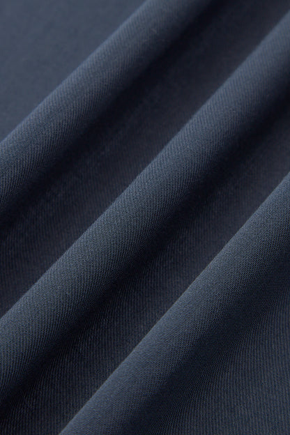 Blossom frill blouse（Navy）