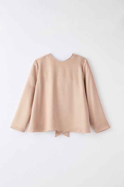 Back ribbon tops（Pink）