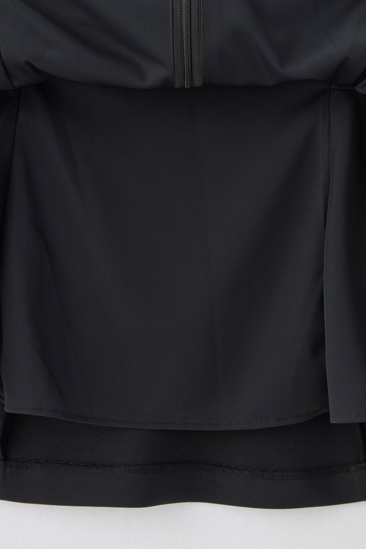 Office jersey peplum tops（Black）