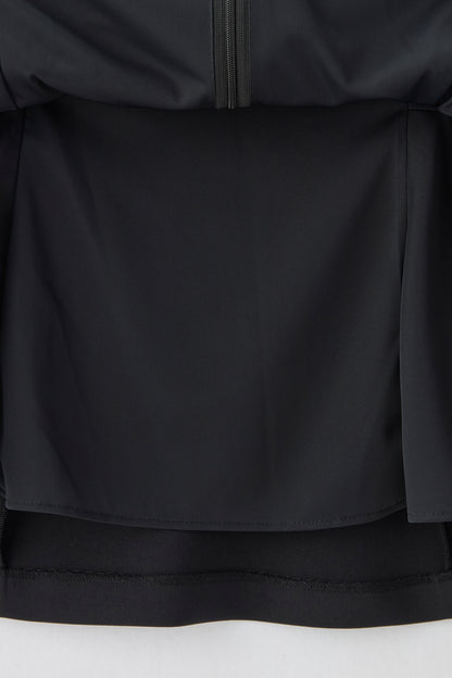 Office jersey peplum tops（Black）