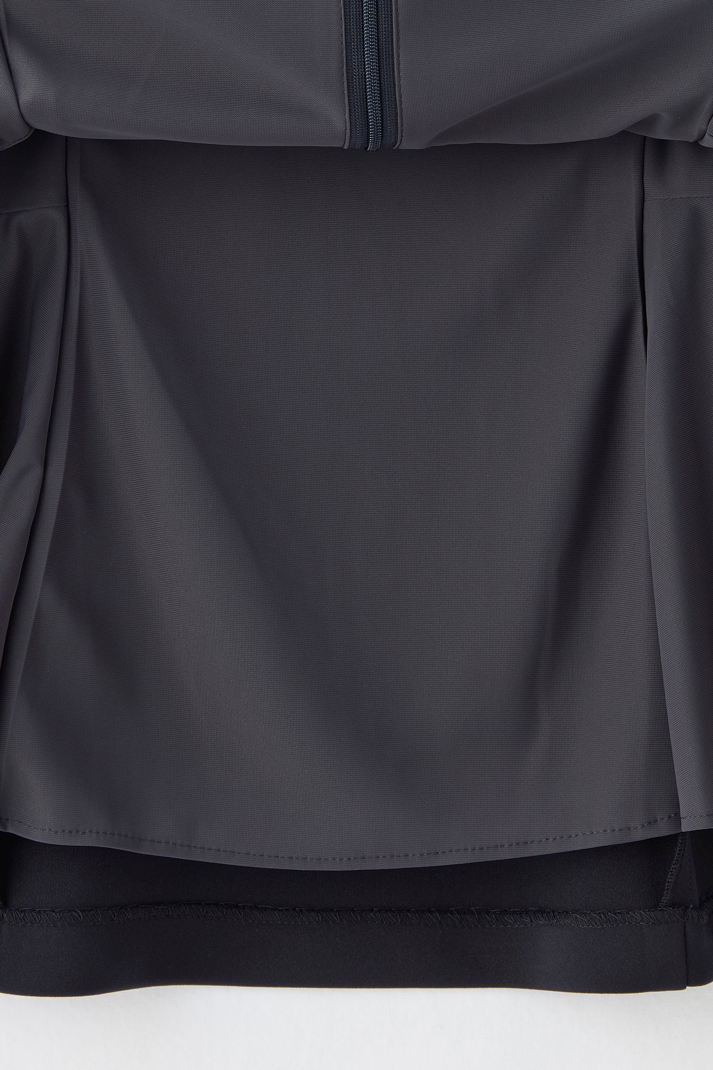 Office jersey peplum tops（Navy）