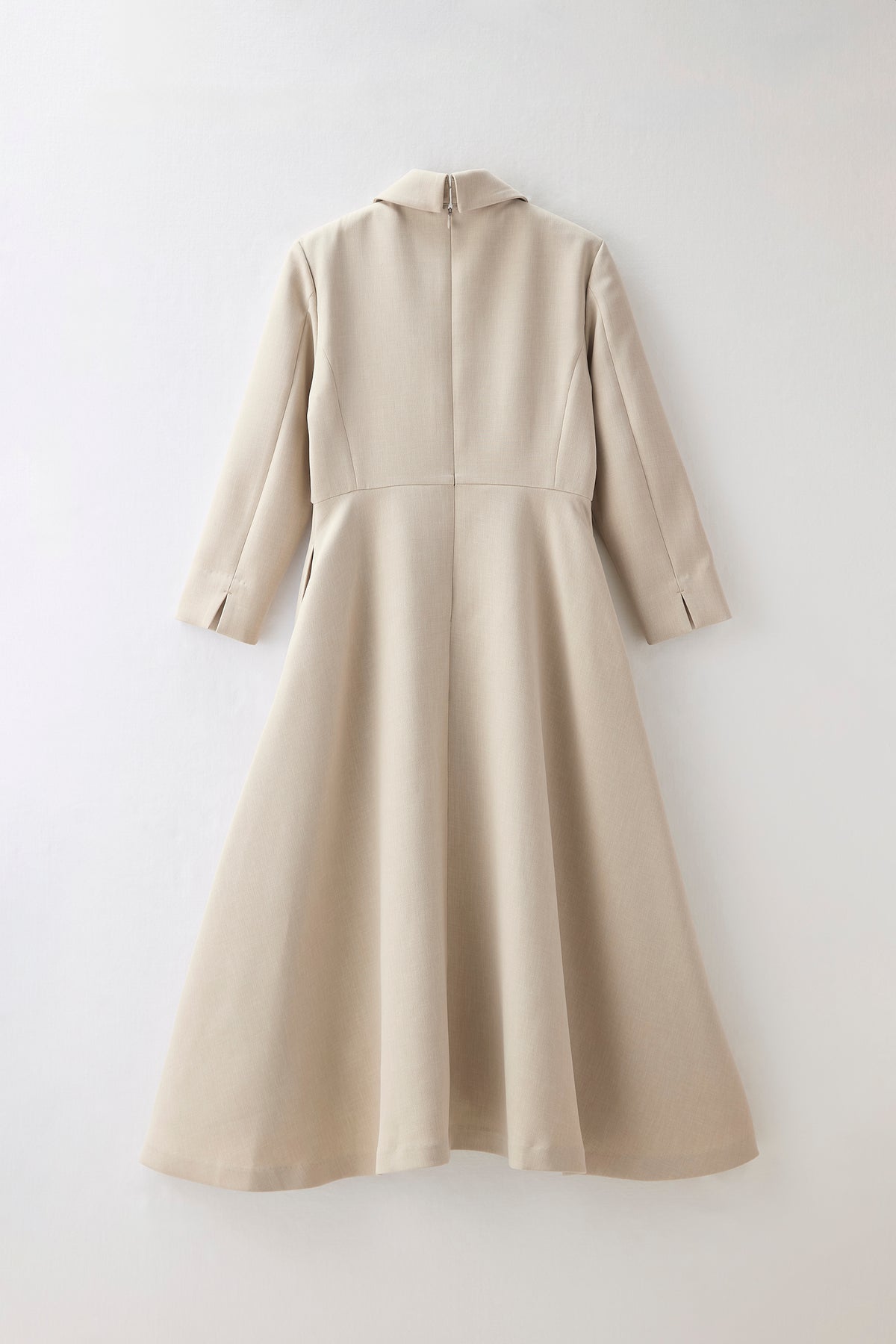 Layered jacket dress（Beige）