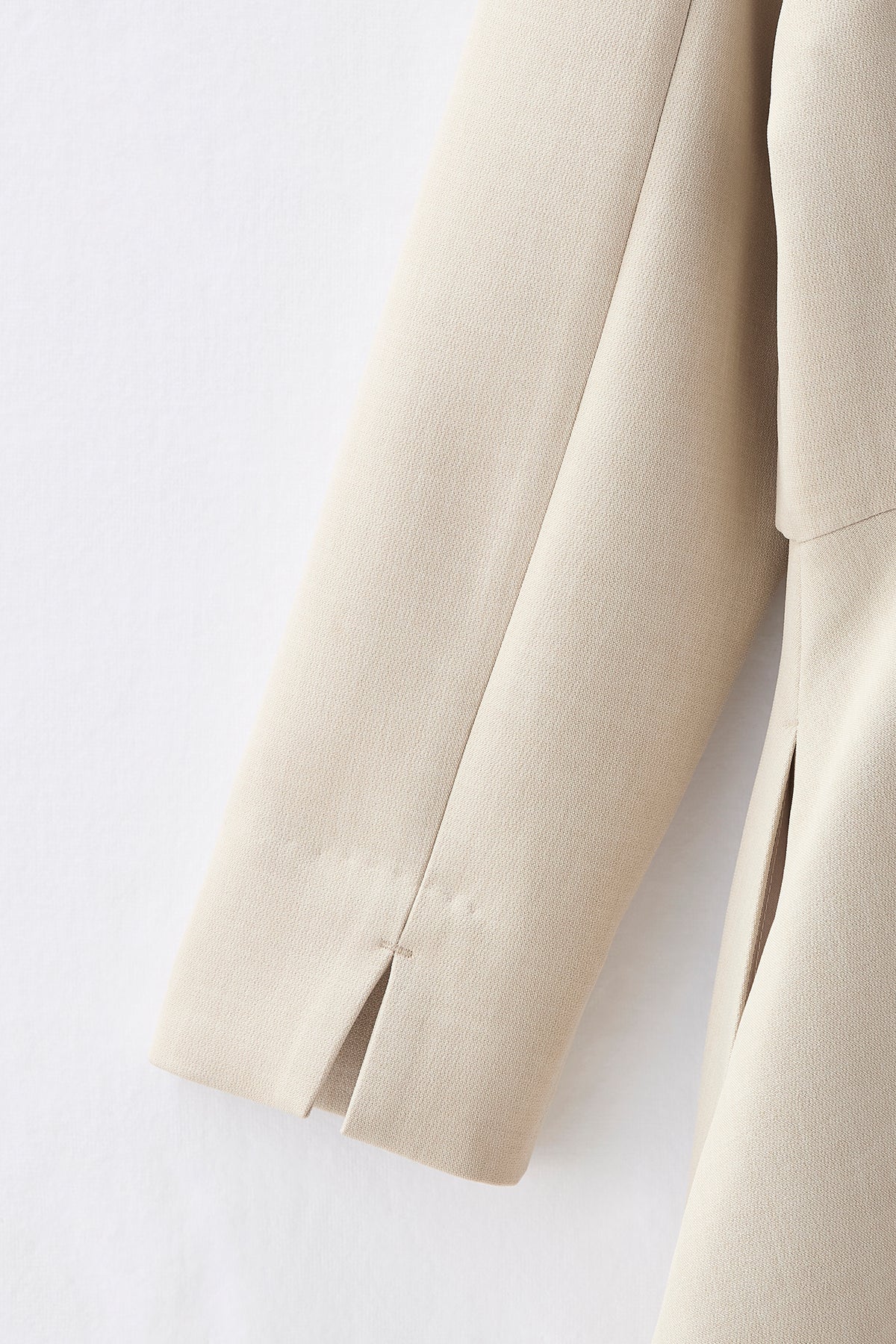 Layered jacket dress（Beige）