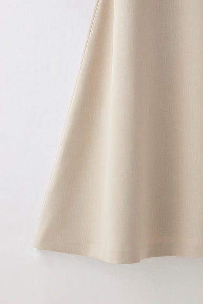 Layered jacket dress（Beige）