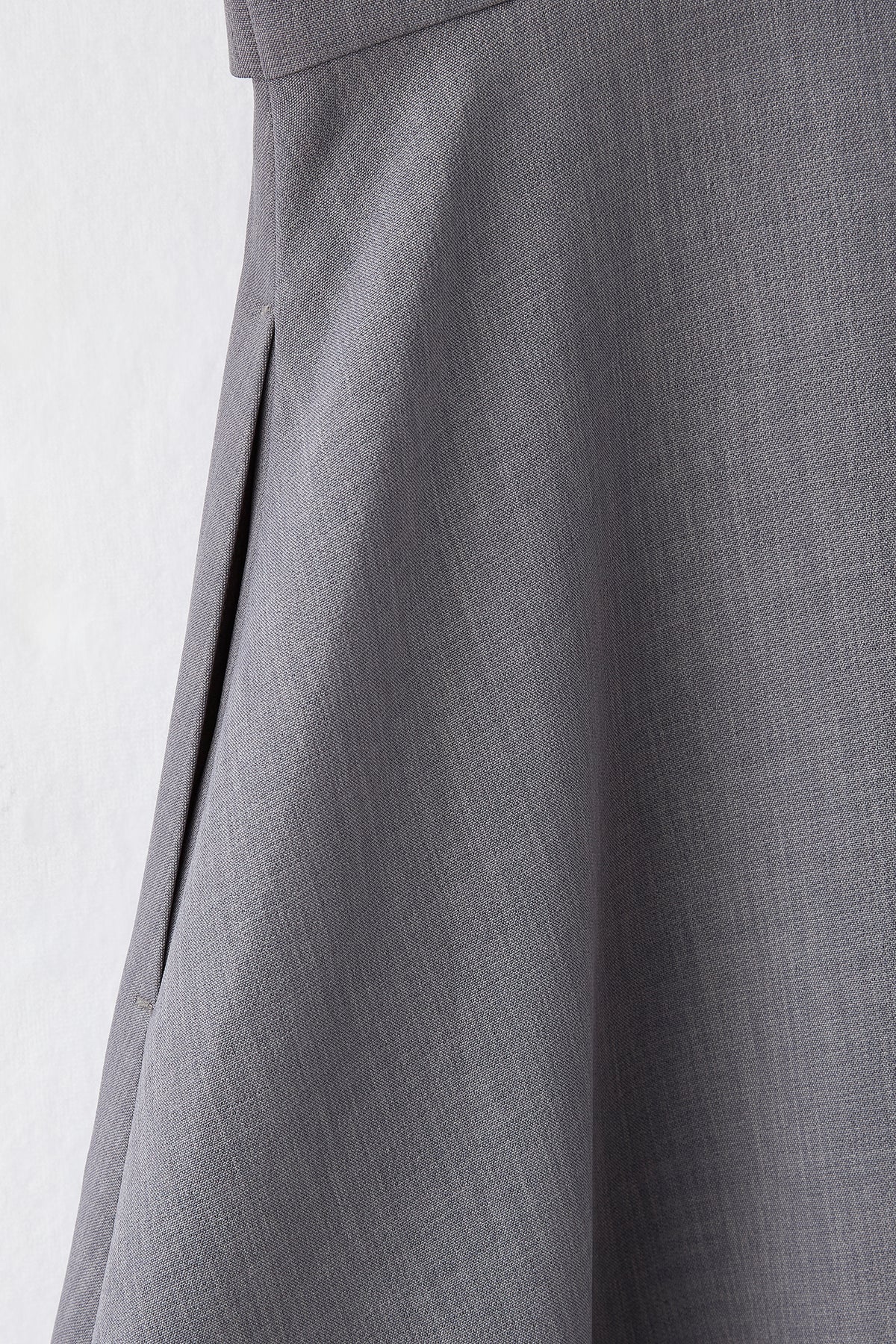 Layered jacket dress（Gray）