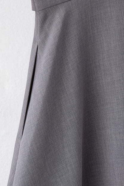 Layered jacket dress（Gray）