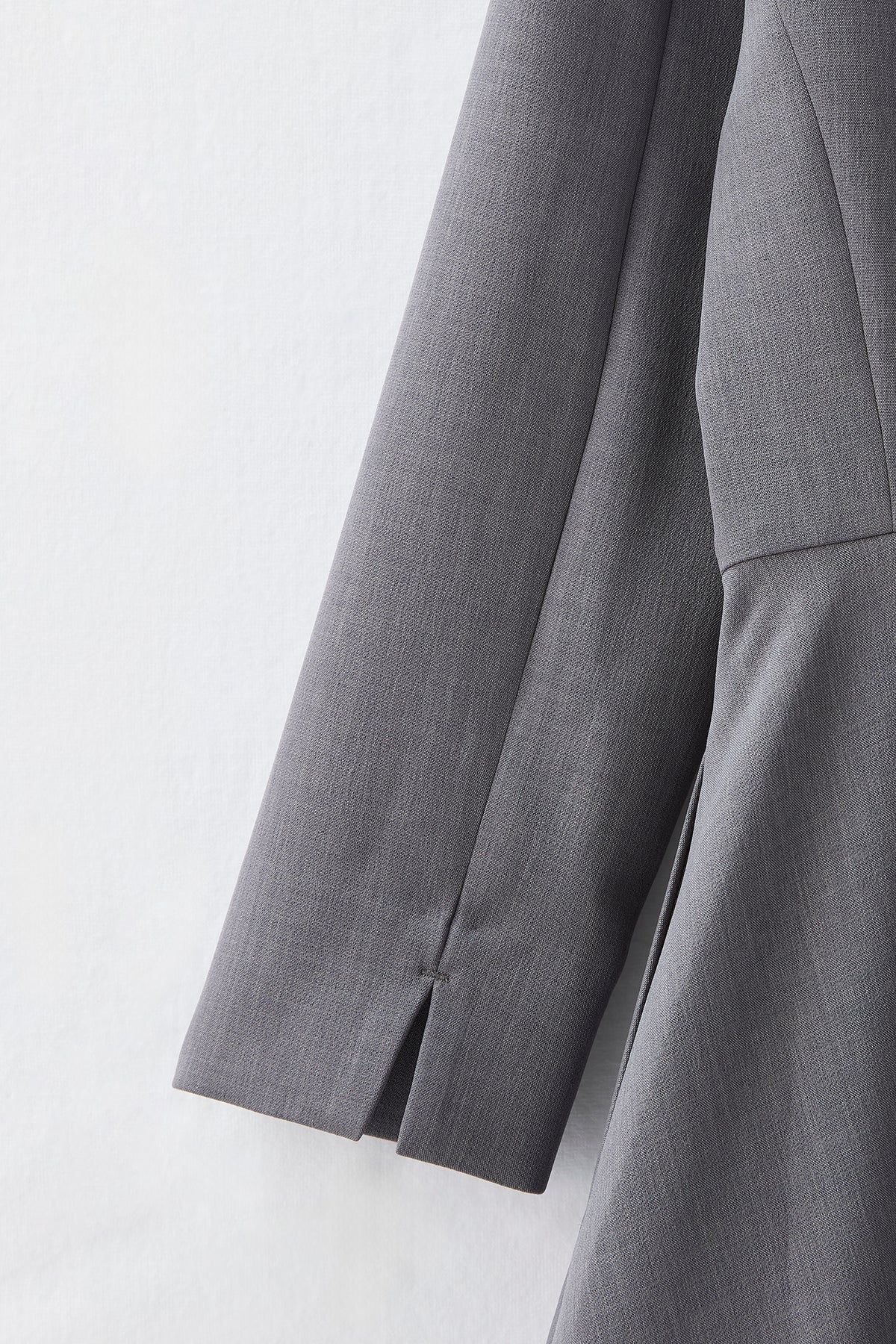 Layered jacket dress（Gray）