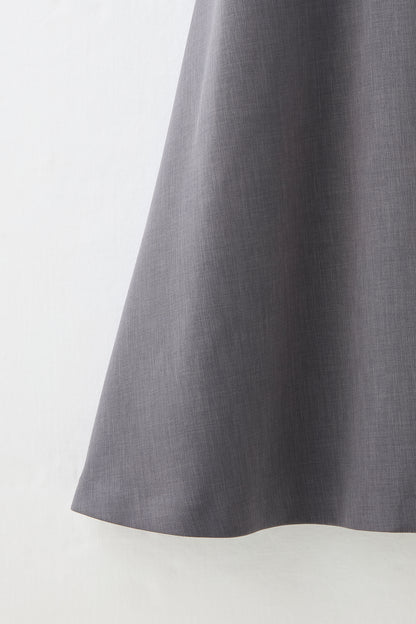 Layered jacket dress（Gray）