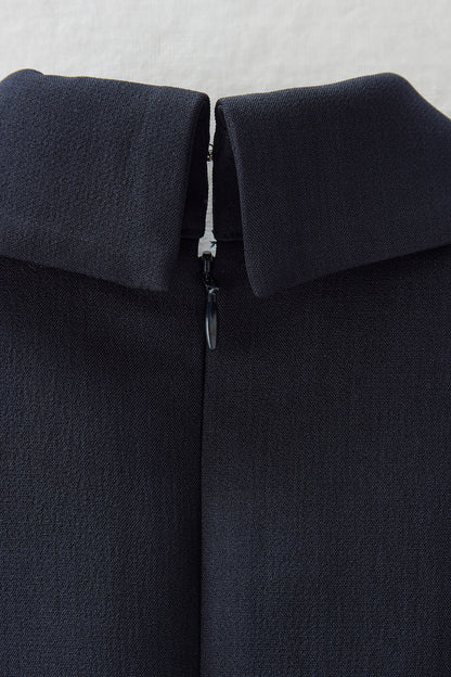 Layered jacket dress（Navy）