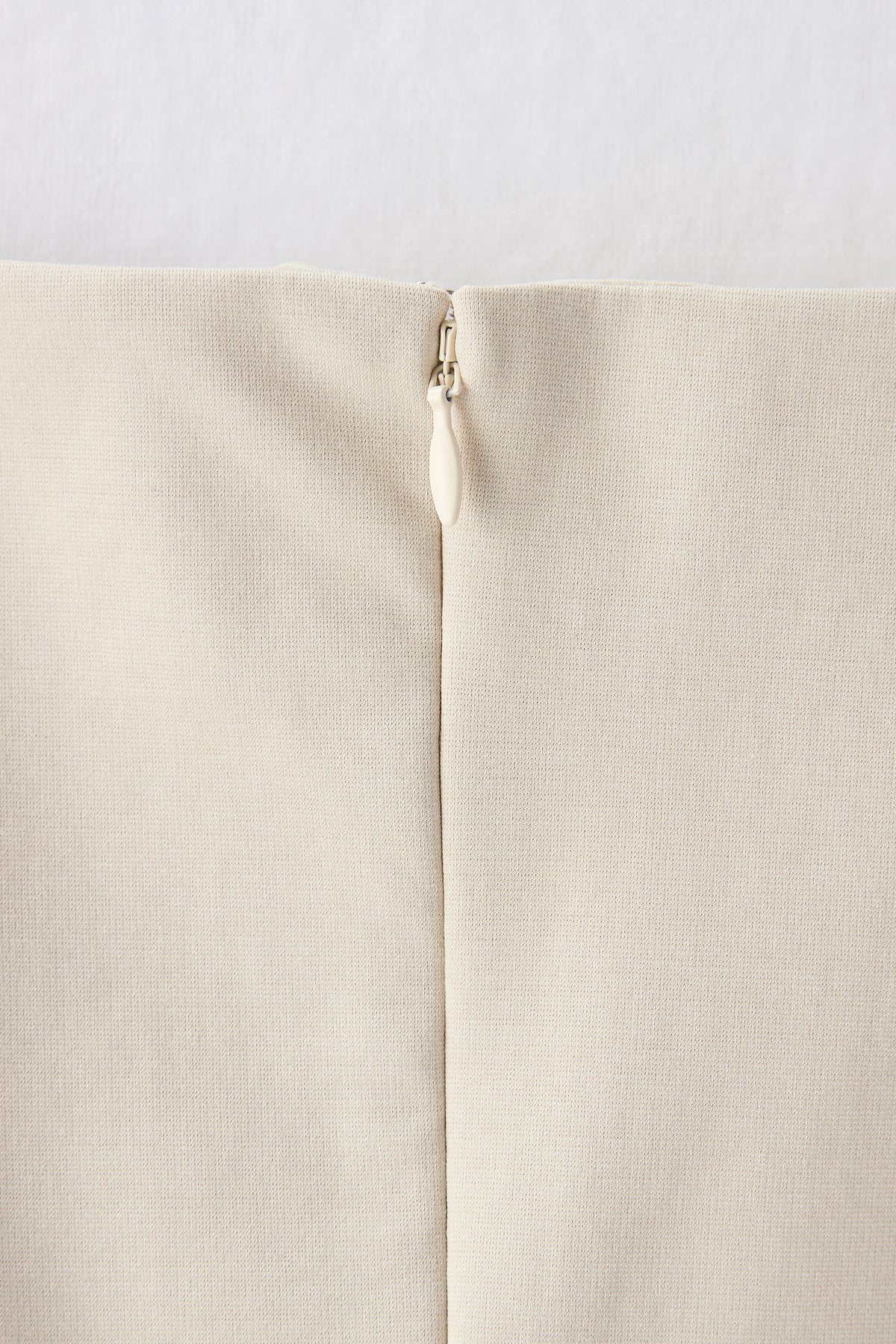 Chiffon collar dress（Beige）
