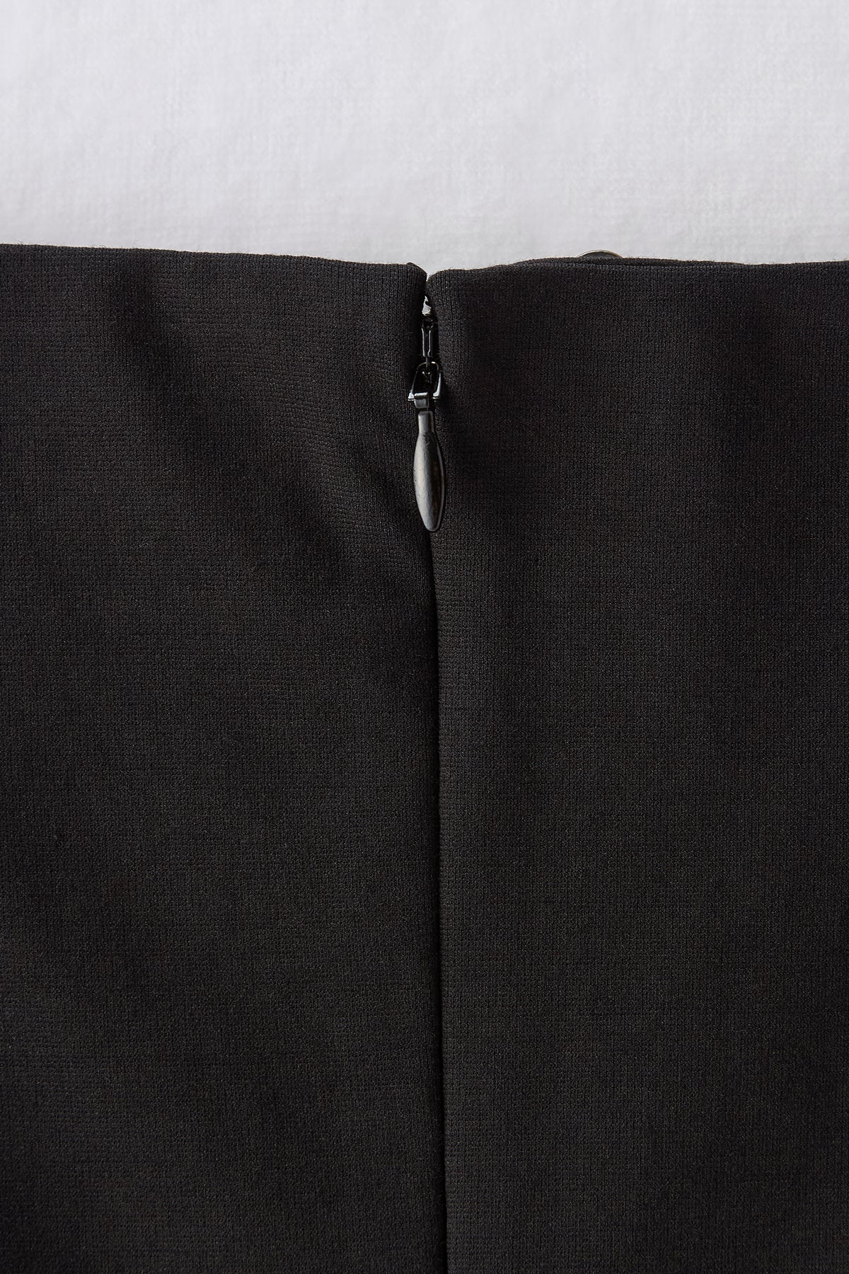 Chiffon collar dress（Black）