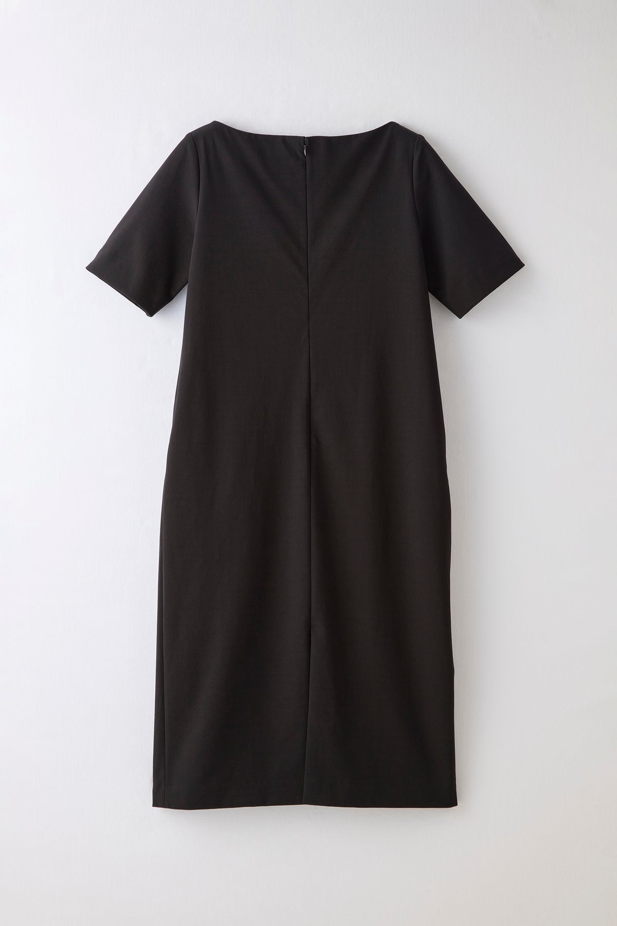 Chiffon collar dress（Black）