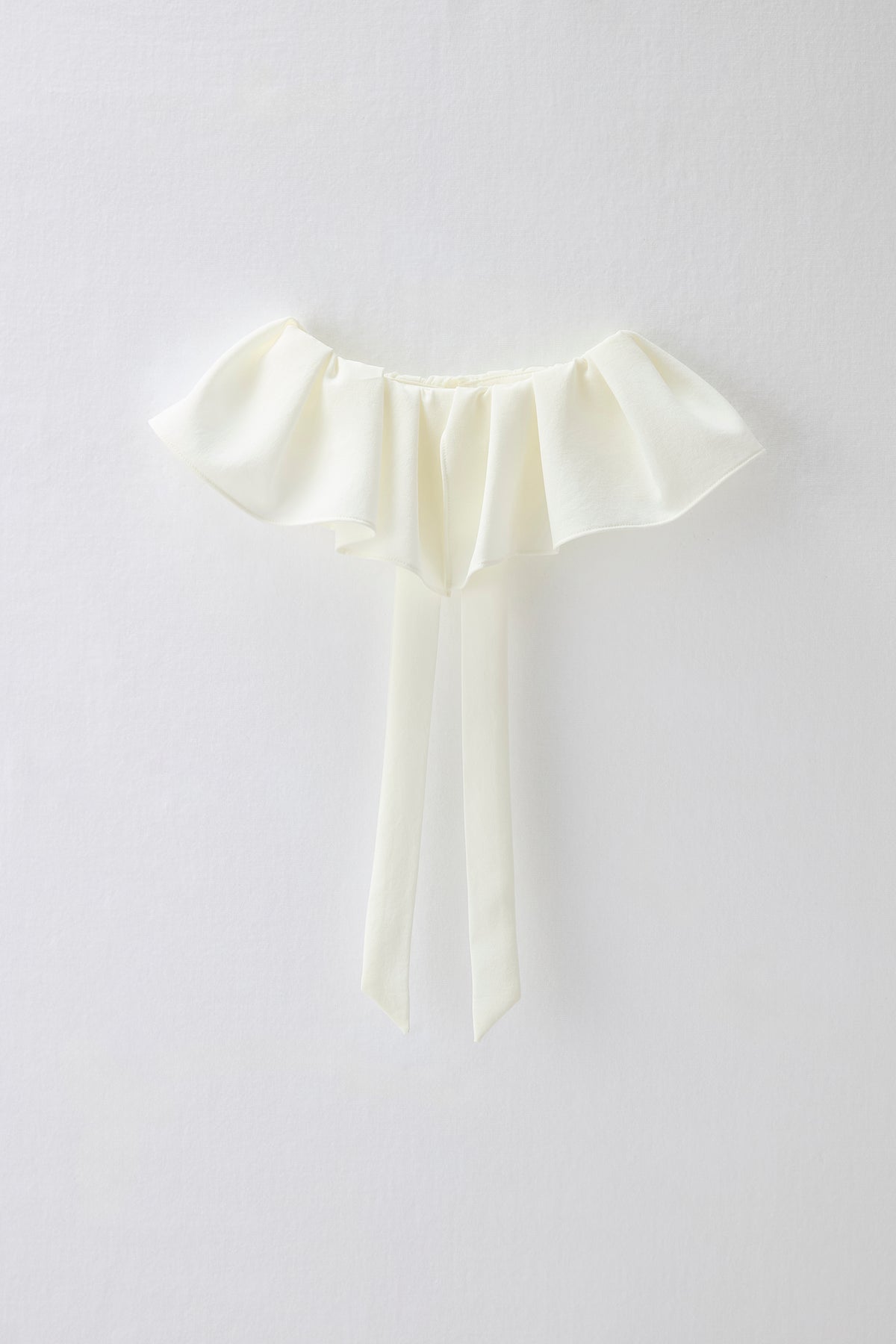 Chiffon collar dress（Black）