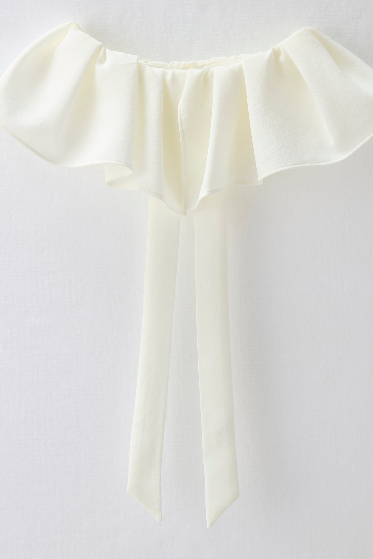 Chiffon collar dress（Black）
