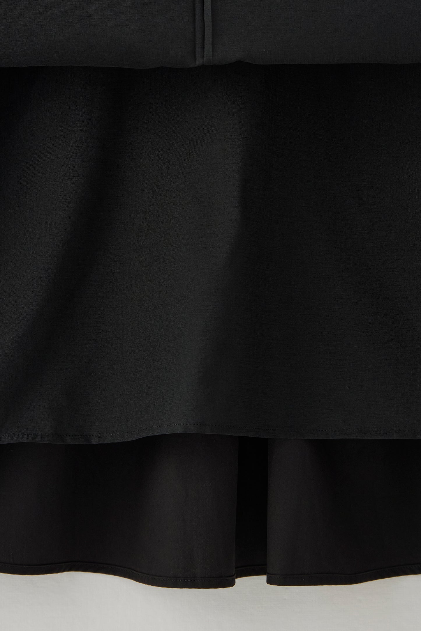 2 pattern ribbon dress（Black）
