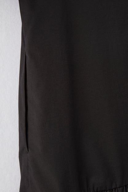 2 pattern ribbon dress（Black）
