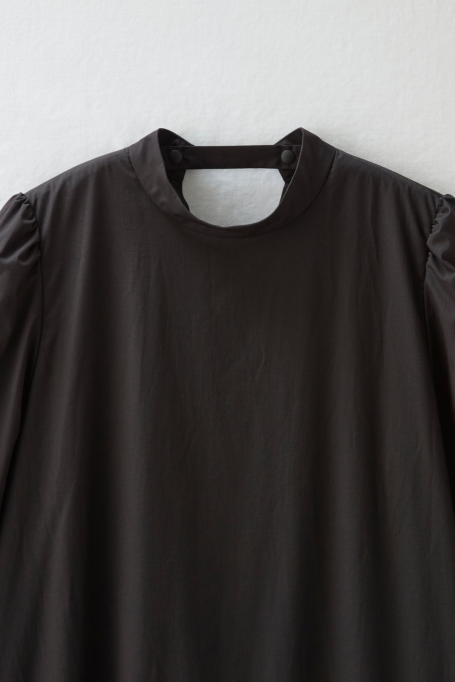 2 pattern ribbon dress（Black）