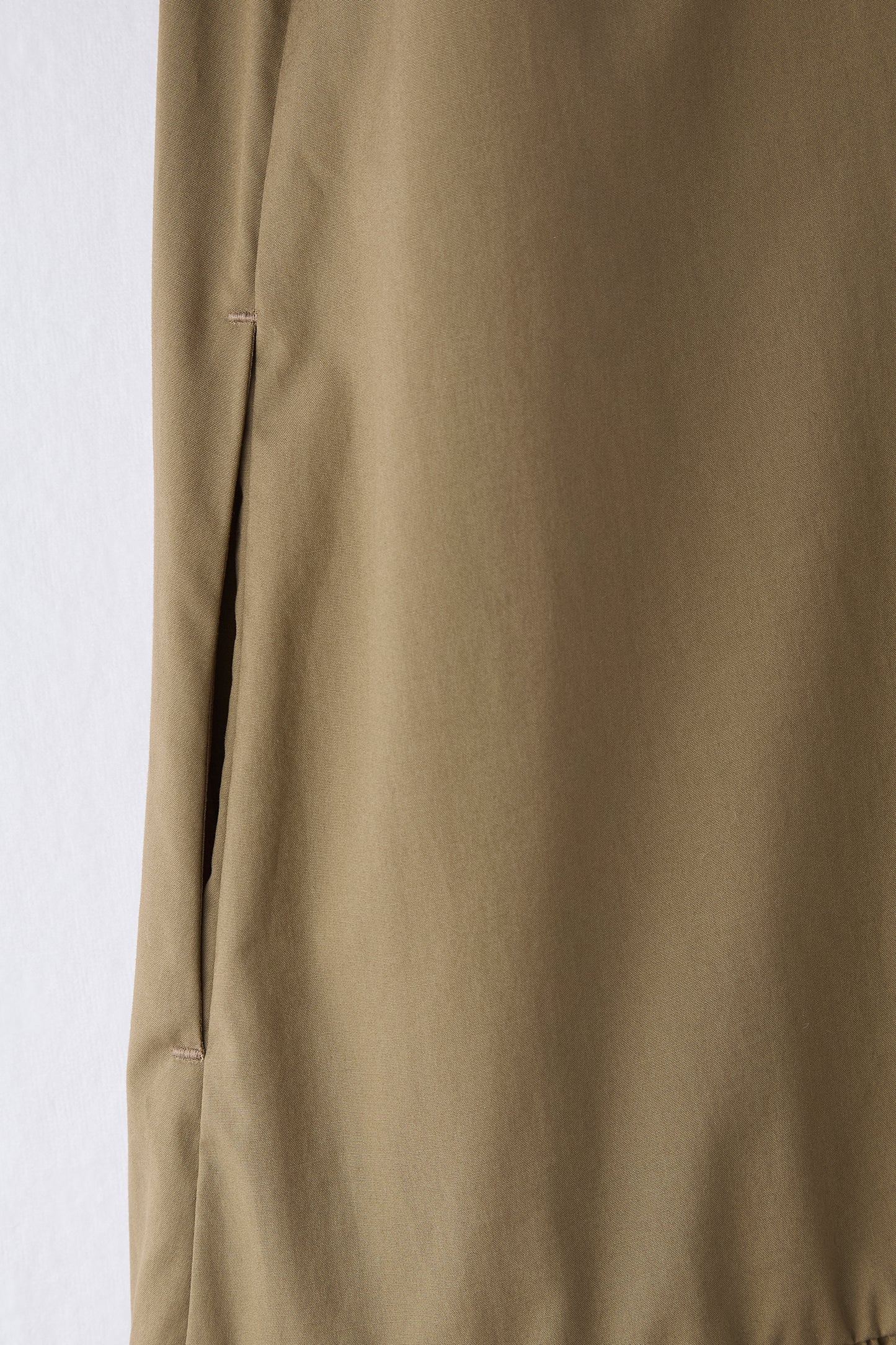 2 pattern ribbon dress（Khaki）