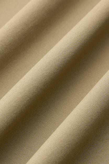 2 pattern ribbon dress（Khaki）