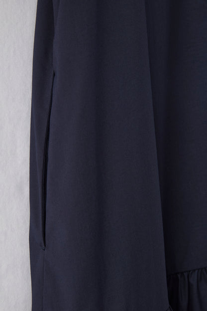 2 pattern ribbon dress（Navy）