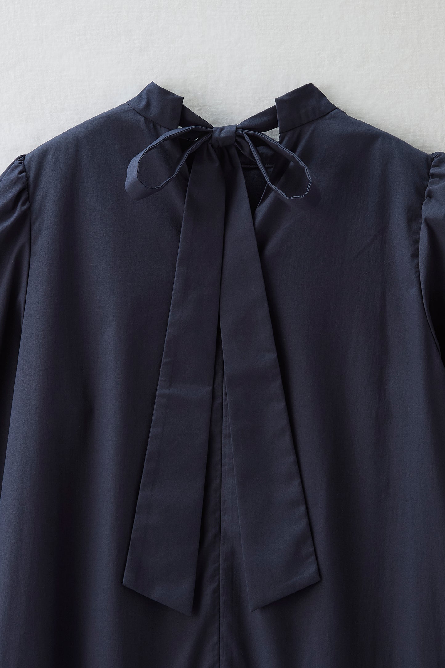 2 pattern ribbon dress（Navy）