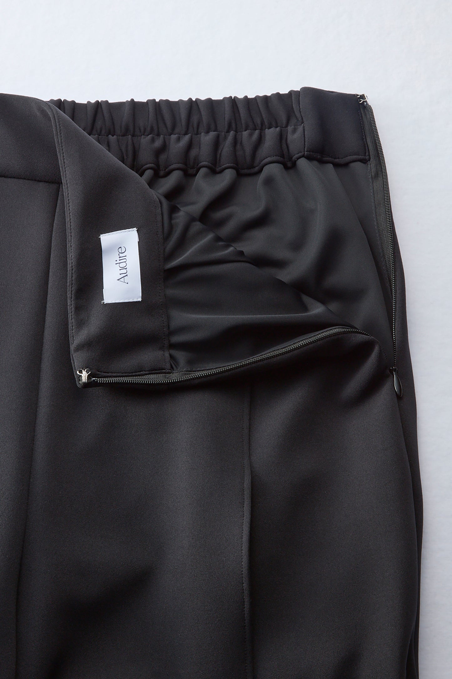 Office jersey wide pants（Black）